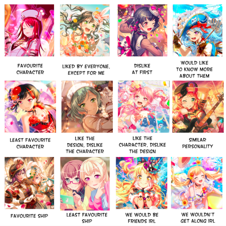   Yay. My opinions. Feel the need to clarify some things though:

    ~I like Ran's character...