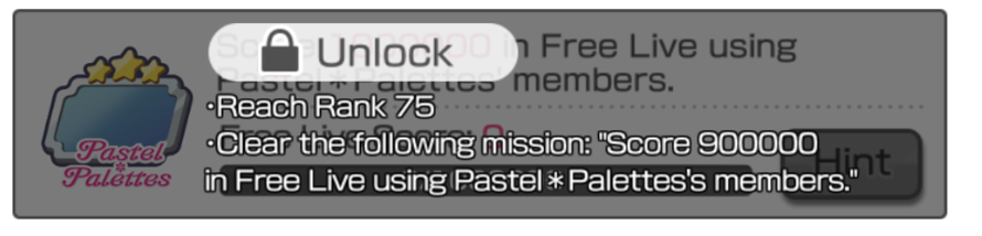 is this task not unlockable yet??? i played etuze and got 1.7mil with my purepasu team, yet cannot...