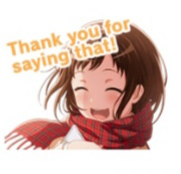 Wait, maybe it's only me but this sticker said Thank you so much??????????