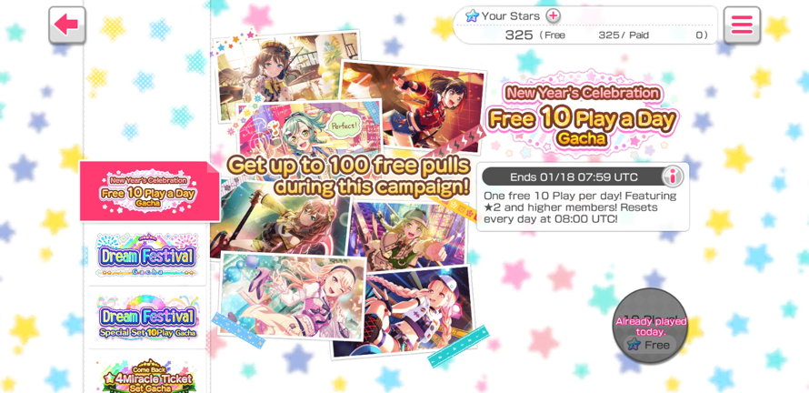   Ne ne
Let's play free gacha everyday OwO

Today I have got "Eyes That See the...