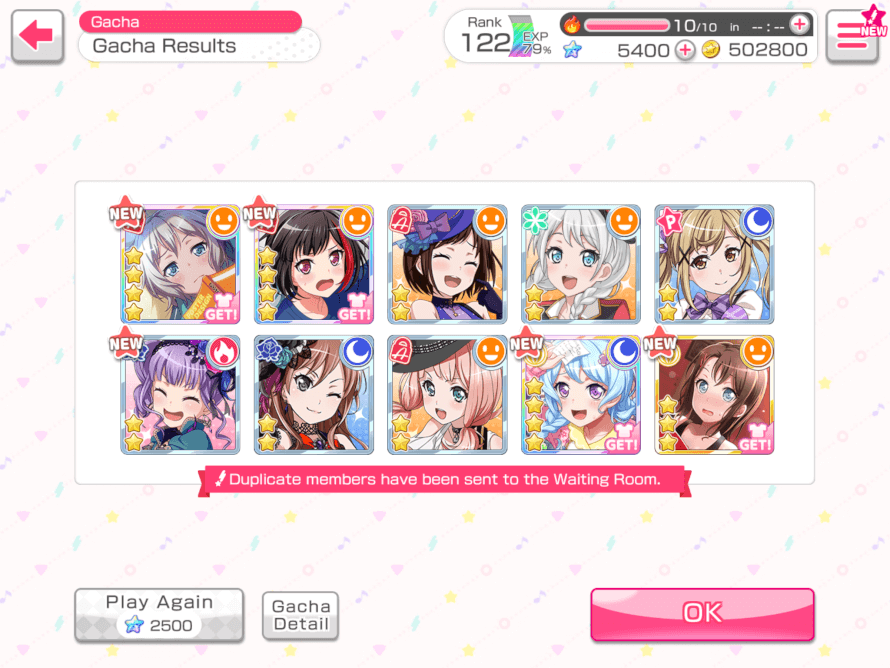 holy!! i got the two dreamfest cards and a happy ran in the first pull!!