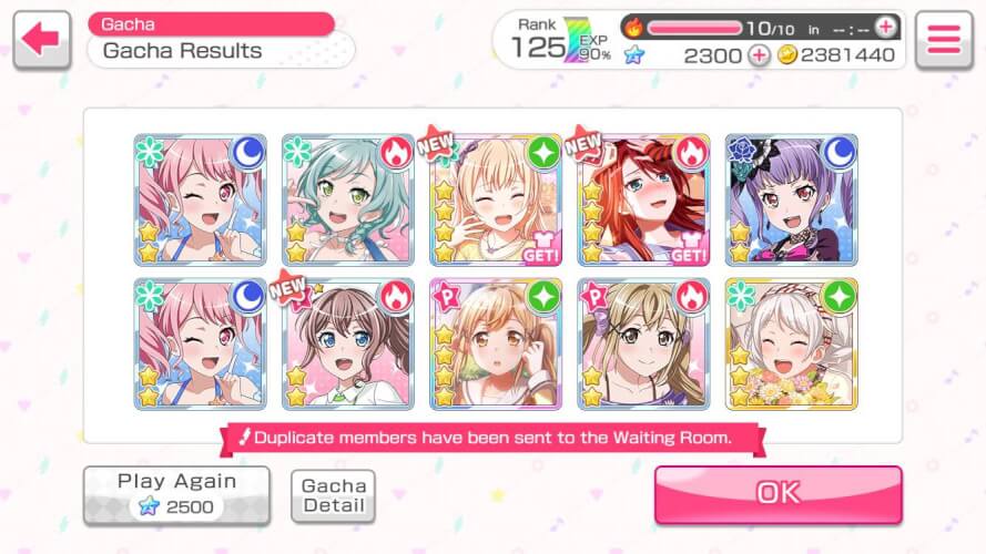    helloooo this is my first post    I just got some super lucky pulls after spending 20k stars in...