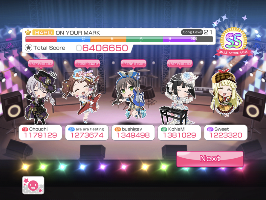     These colors are oddly satisfying 
      even if they’re out of order
