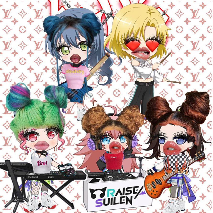 rAISE A SULIEN TURN INTO BADDIES EDIT: MASKING HAS LOVERY EYES BC LOVES LOCK AND YA