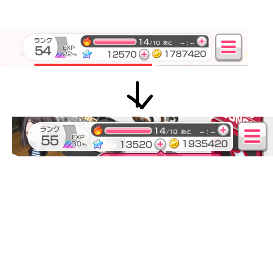 Day 2 of RAISE A SUILEN grinding:

  Live boosts: 10
  Rank up: 1
  Stars: 1000
  Running...