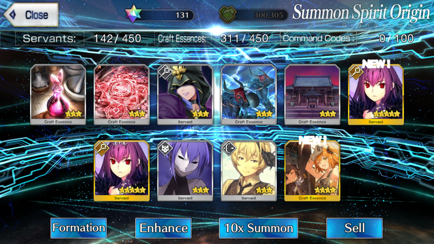 this is why I have no luck in bandori  this was my first roll for skadi 