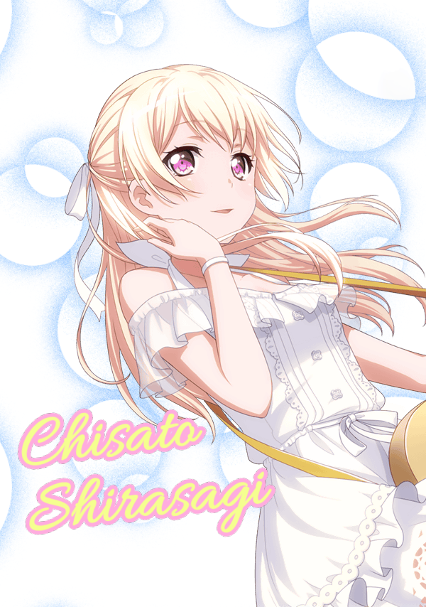 I made my first Chisato fanart!
 I don't know even I can call this a fanart, and I reckon it's...