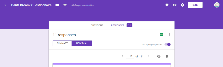 Thank you guys so much! I honestly didn't expect to wake up to 11 responses already, and as of now...