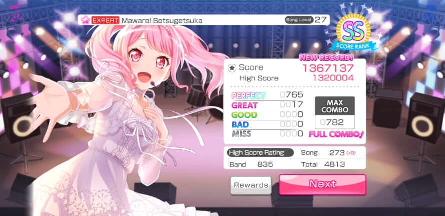 You bet I FCed Maware setsugetsuka using my thumbs! YEAH