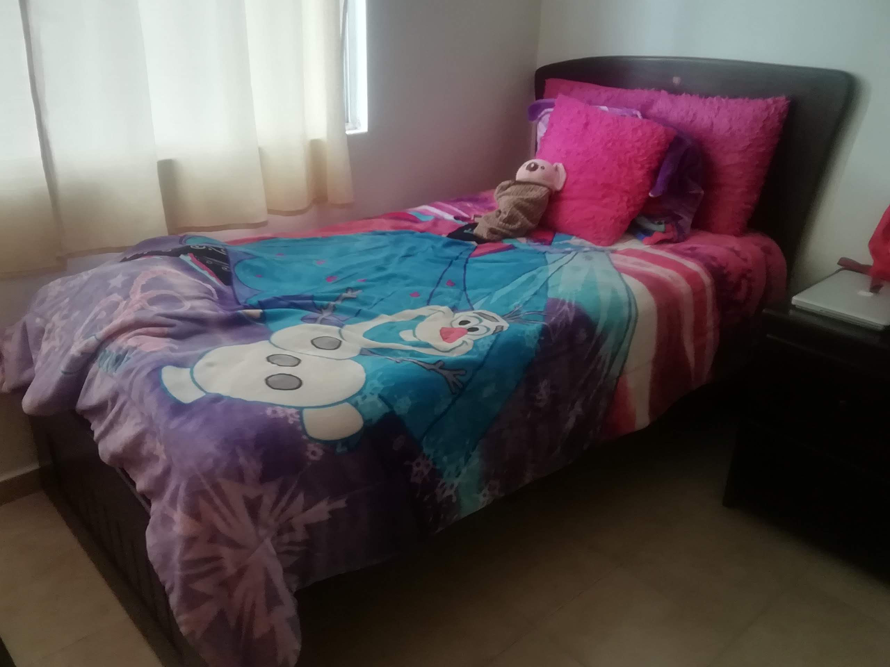 So I forgot to tell you guys something, and my bed is fixed, so no more sleeping on the floor :D