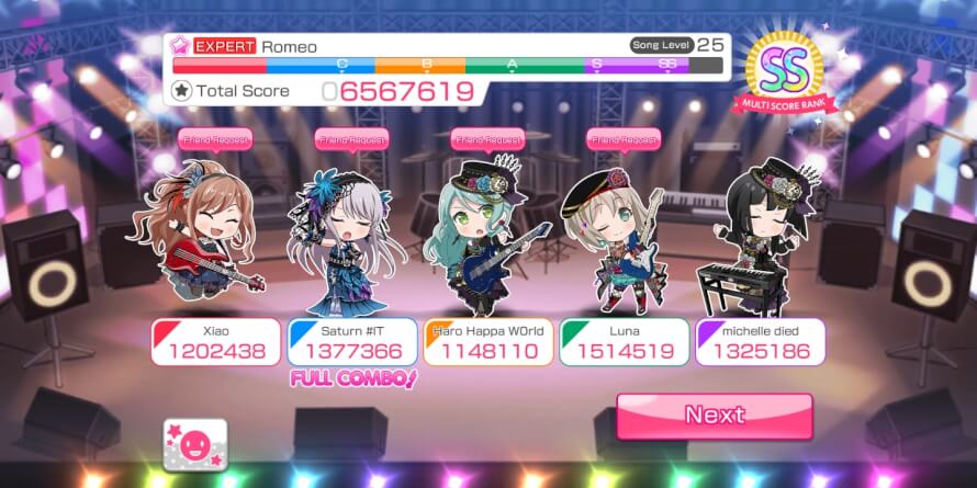 Roselia but Moca killed Ako