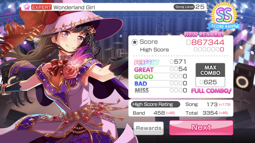 Ok so this is a first for a lot of reasons: 1. It’s my first time playing wonderland girl expert,...