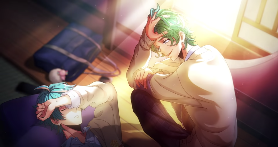 he's either sleeping or dead