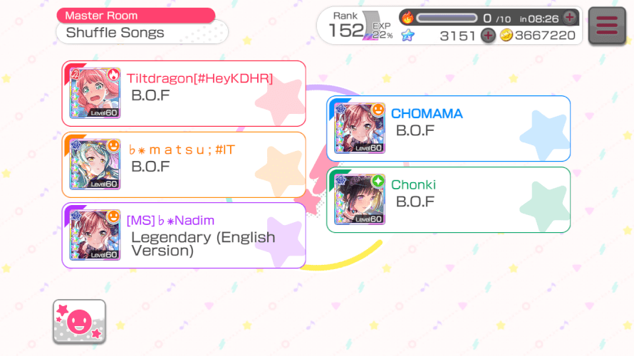  and then legendary was chosen 

no jk lmao but that would’ve been funny