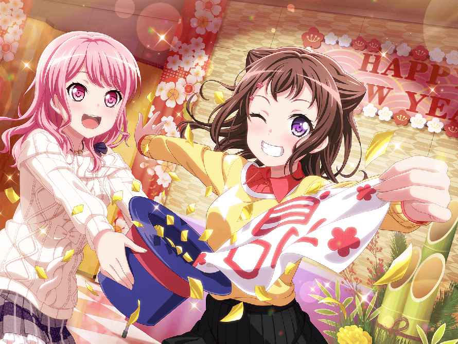   HAPPY NEW YEAR EVERYONE!!

Good luck in gacha and in difficult songs!

I’m curious,how do you...