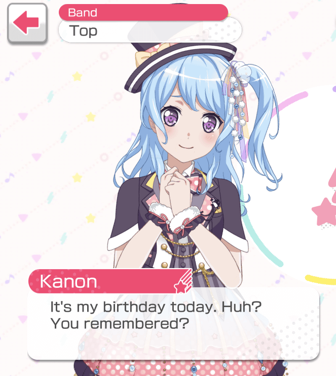   Guess what? So did Pen chan!       i.imgur.com/5SvrV4m.png 

    Happy Birthday Kanon!...