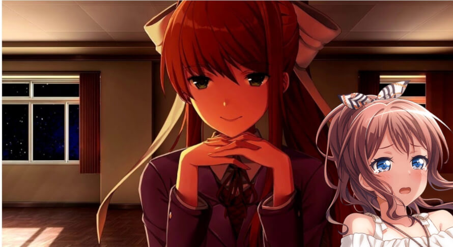 Now its JUST MONIKA 