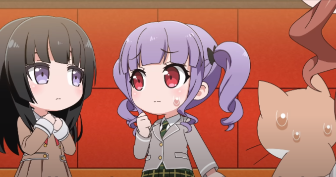 I understand why your scared Yukinya, cuz Rinko and Ako are the same height...