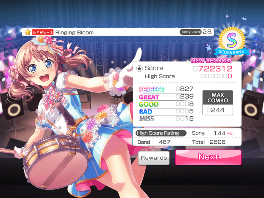 I have officially beaten rin rin bloom. Y E S