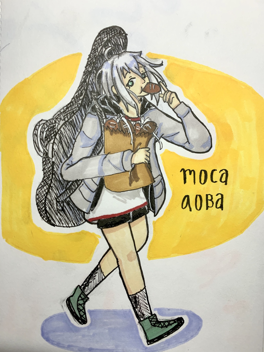 haha what if we worshipped moca..... haha...unless?
Check out my art account on insta @cally.marii...