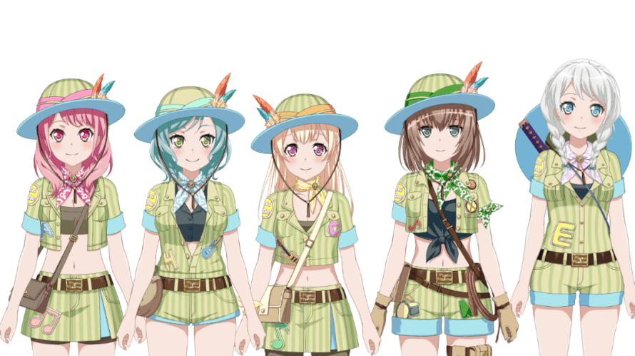   Day 19   Favorite Costume Set

  This is the set from the Pastel Palettes Deserted Island Idols...