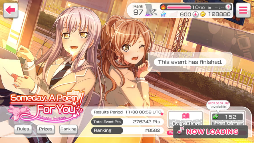 Yasss! Top 10k again
      Aiming for 5K. But my life are like NOPE.