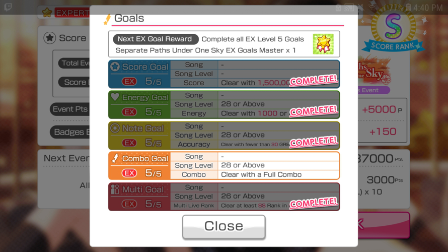 I'M SO CLOSE!!!!! i just need to... FC a lvl 28...... T___T