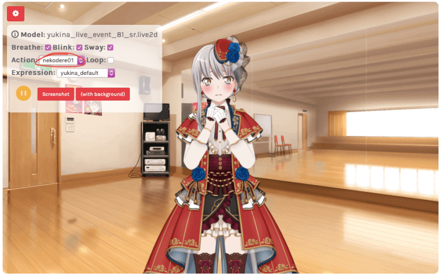 I don't know if anyone saw this before...
  But Yukina is officially a NEKODERE
Bandori, thank you...