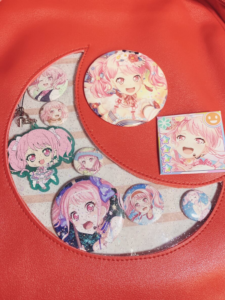 first look at my ita bag~ still waiting for some chams tho
