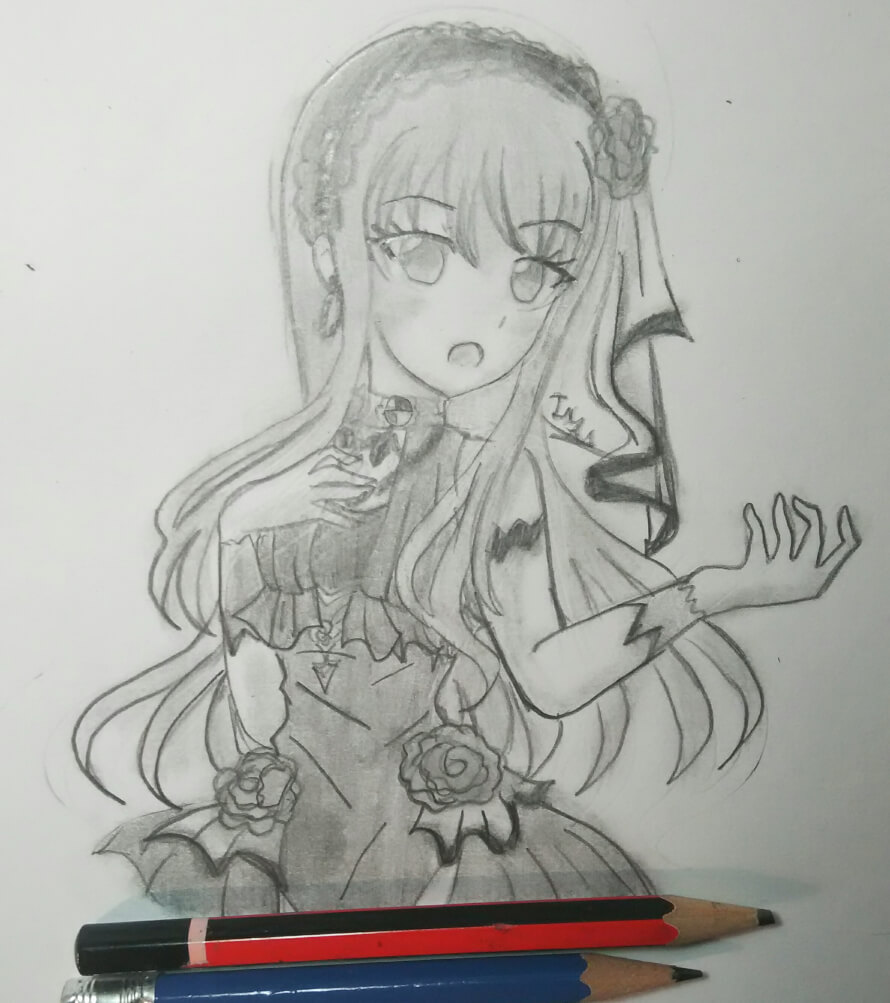 A doodle of Yukina by me