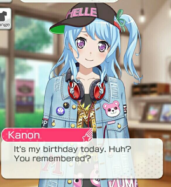 Happy birthday Kanon 