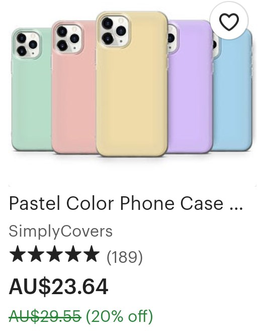 feels like a phone case version of pastel palettes