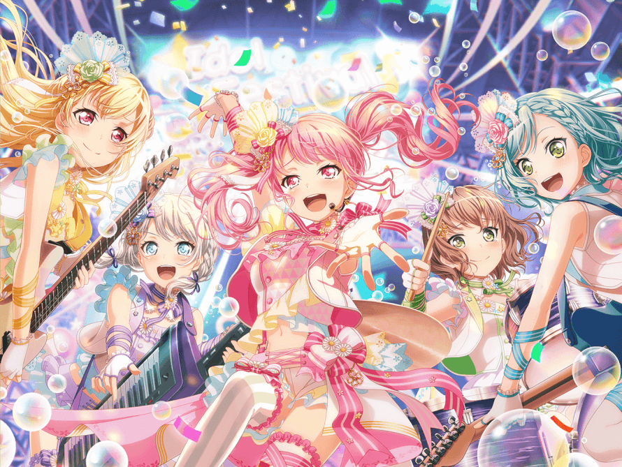 Day 3
  30 DAYS OF BANDORI: Favourite Band

      Pastel Palettes
The moment I saw these girls...