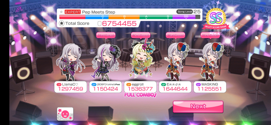     Just a band of Yukinas, . . . . . .all lead by a single smiley Kokoron. 