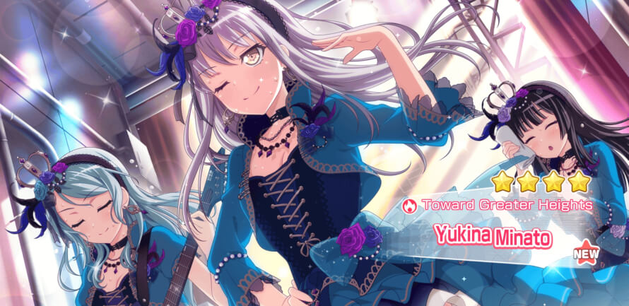 Yukina's latest card CAAAME!
  AAAAHHHHHHHH! 
