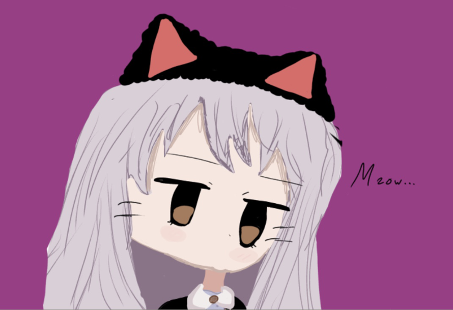 Cat yukina, also sorry this is drawing looks bad I am not good on digital 