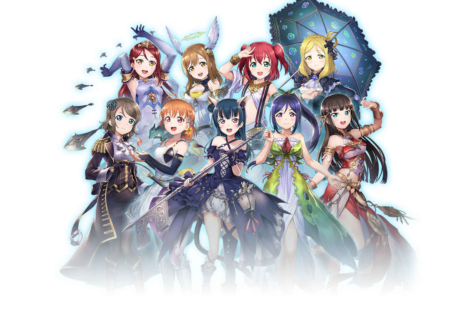 Deep Resonance Aqours LLSIF youtu.be/8e0krZ4lHPo | Feed | Community |  Bandori Party - BanG Dream! Girls Band Party