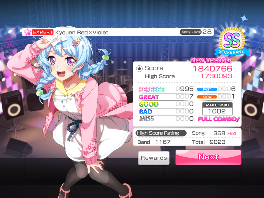 i’m so excited for mygo i’m going to throw up or something 
anyway i finally fced redxviolet 