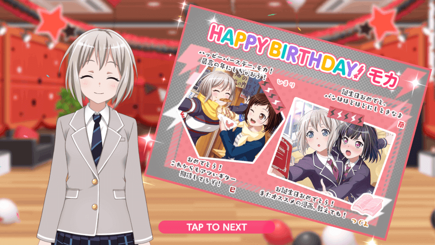I don't usually do this because I always forget but today I do.Happy birthday Moca !!
