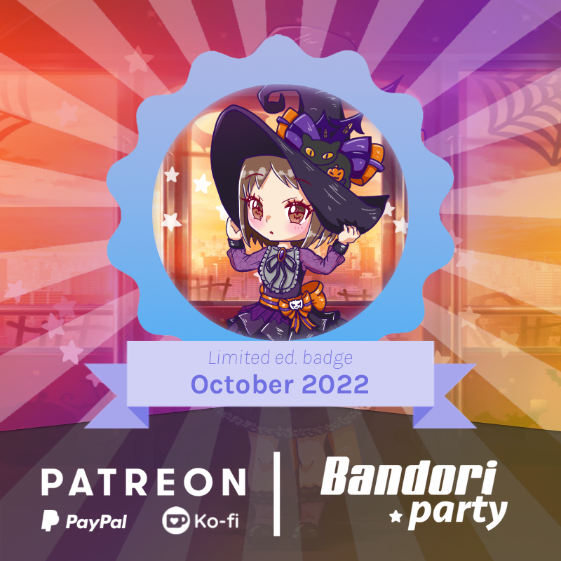      October 2022's limited badge is here! 🤩🎉  

 It's a very special badge featuring Tsugumi...