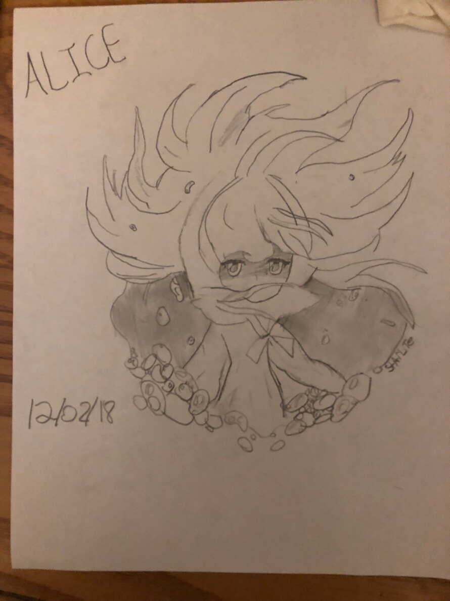 Alice form Deemo! I also did this for my brother’s birthday!! Enjoy~ 