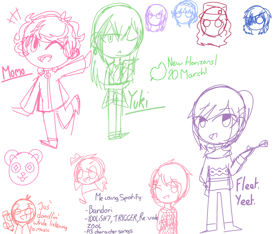 This is what happens when I get bored. Doodley woodley uwu