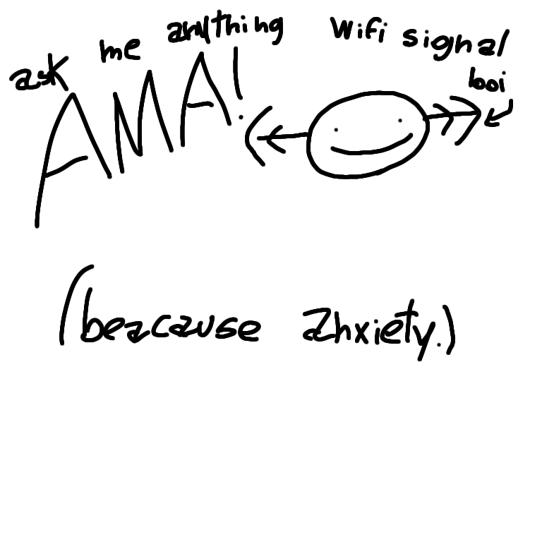   I'm ufficially going to be unable to sleep today so..... Ask me anything you want, because I have...