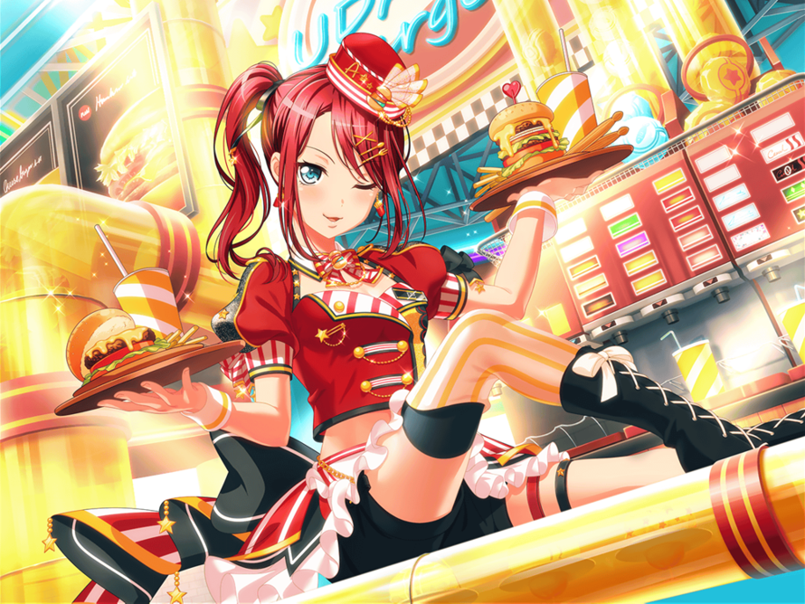 random card appreciation time! I got McDonald's tomoe

  Do I have this card?  

No </3

  Something...