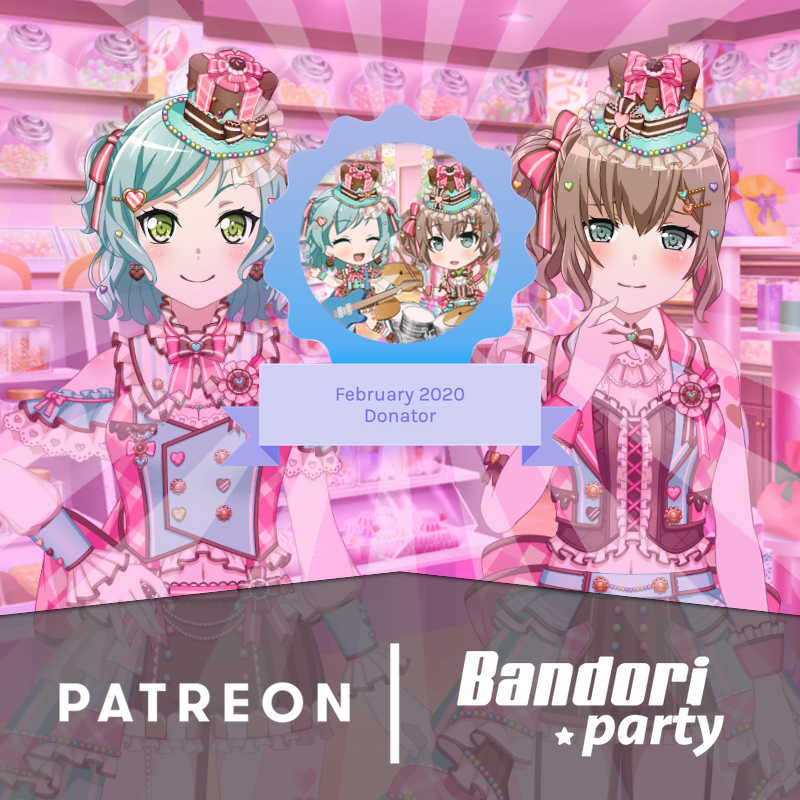 Bandori Party is a free and open community, made by fans and for fans 💕

Its high monthly server...
