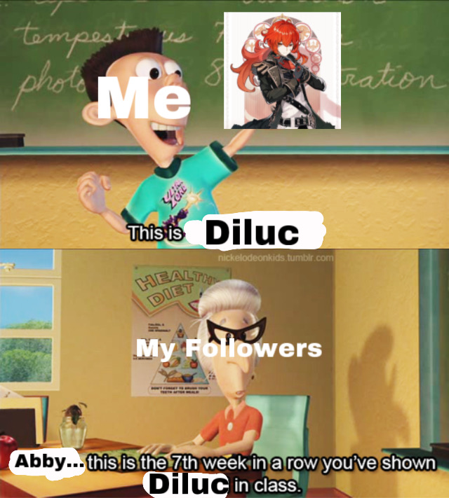 here is a random Genshin meme I made 