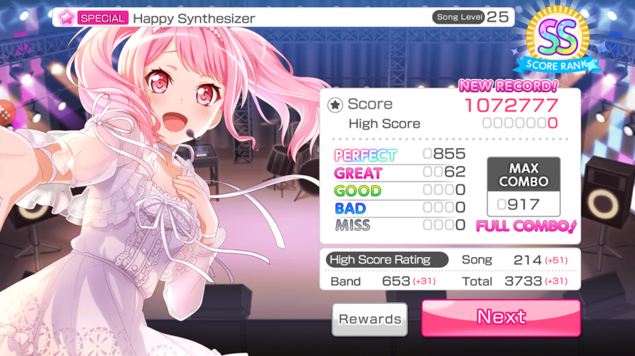 First full combo on Special difficulty!