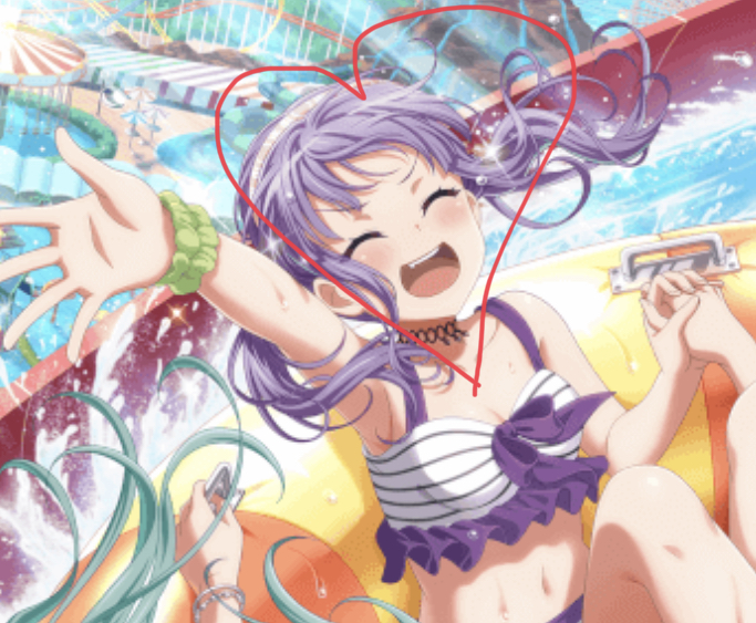 Happy birthday Ako! 💜 sorry I couldn’t draw :  I didn’t have time : 