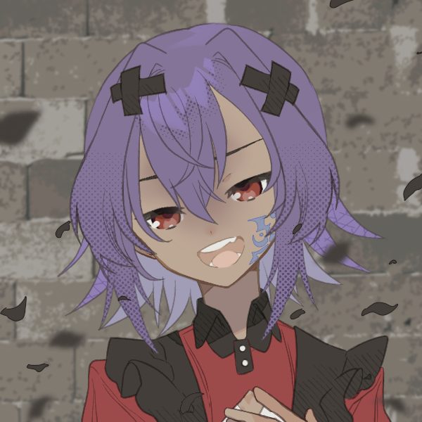 I haven't posted in a while because I am sick but I made a picrew let me know if she is a little...