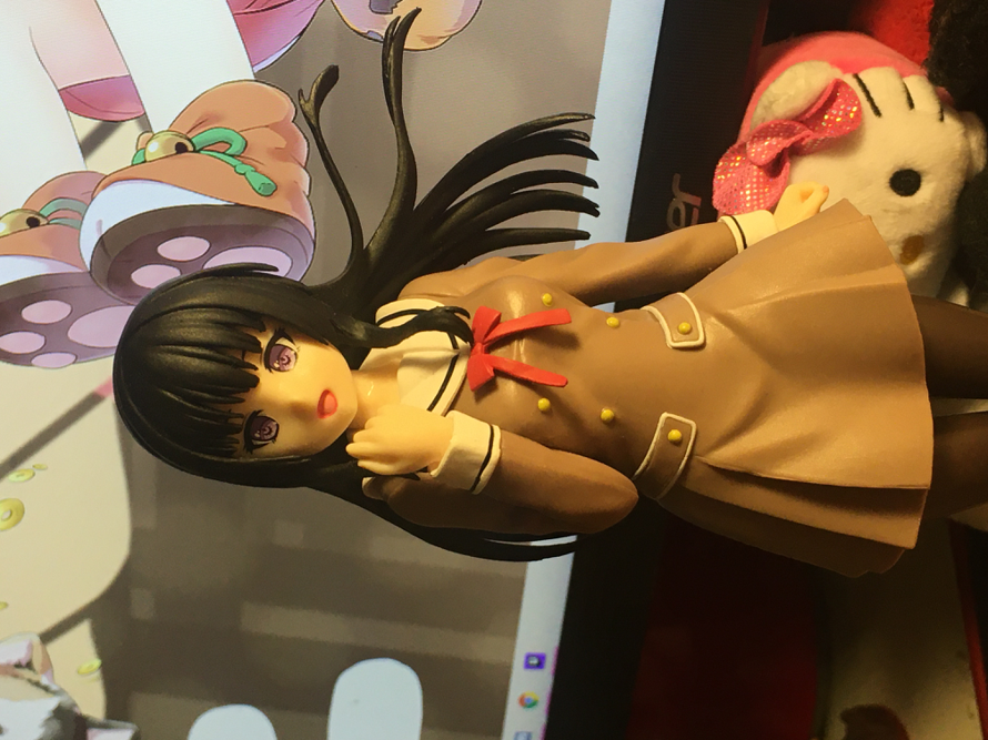Today I recived my Rinko figurine and I’m actually going to cry I love her sm :  

She is such a...